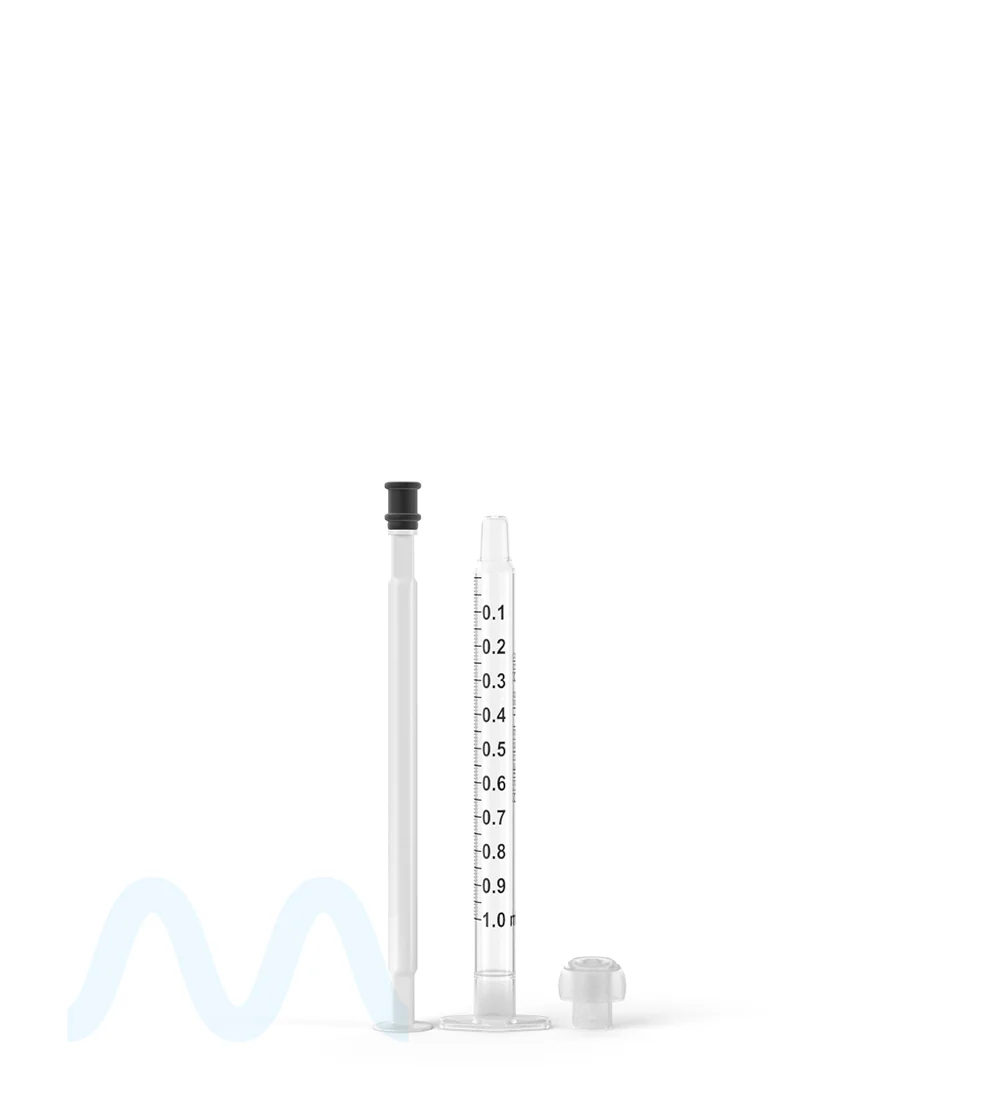 Plastic Oral Concentrate Syringes | 1mL - 0.1mL Increments - 100 Count - Image 4