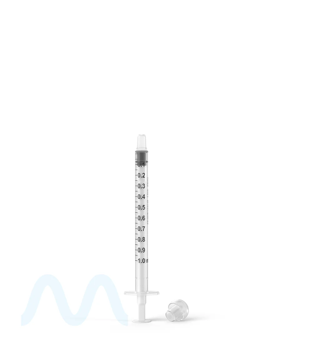 Plastic Oral Concentrate Syringes | 1mL - 0.1mL Increments - 100 Count - Image 5