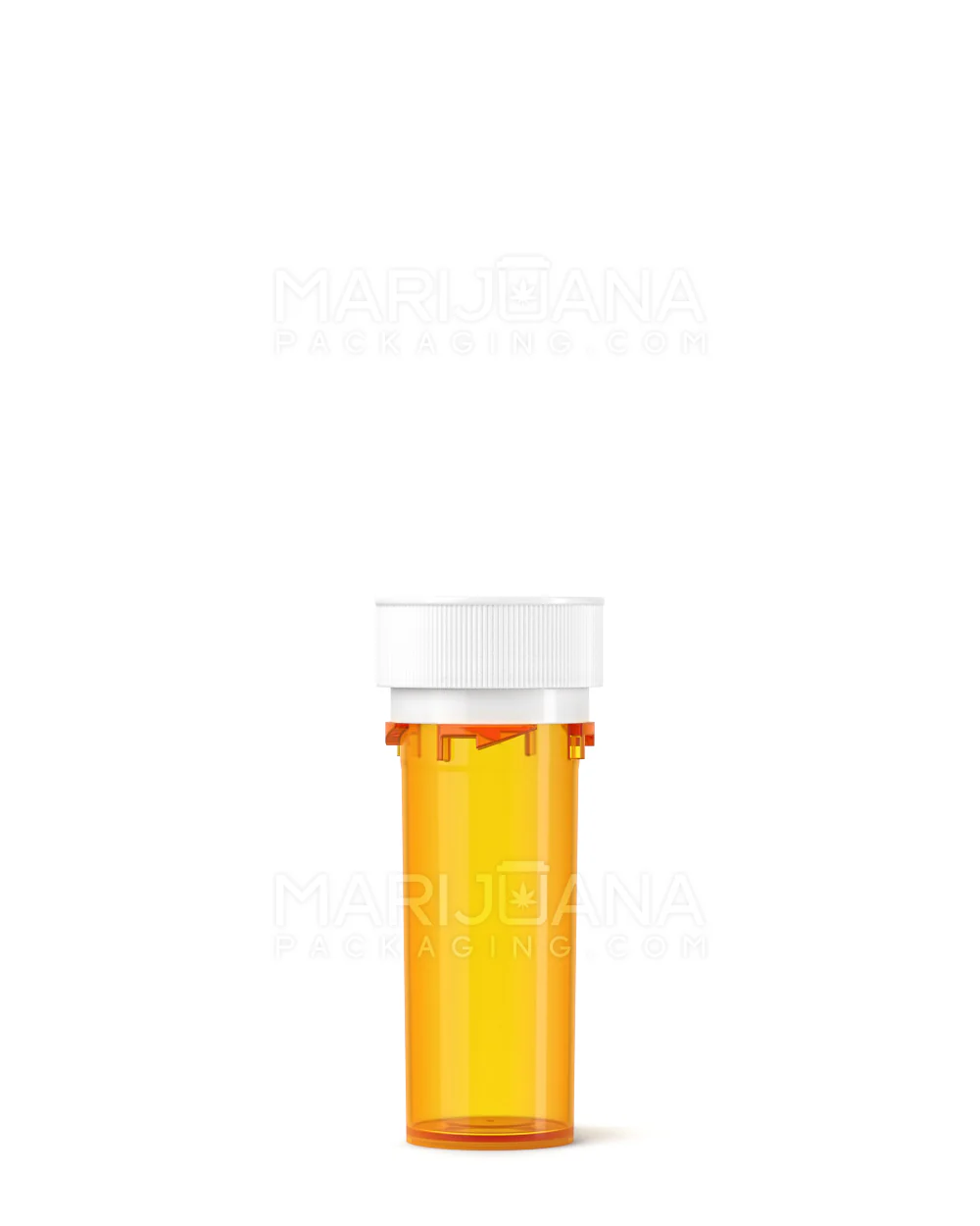 Child Resistant | Amber Reversible Cap Vials | 8dr - 1g - 410 Count - Image 2