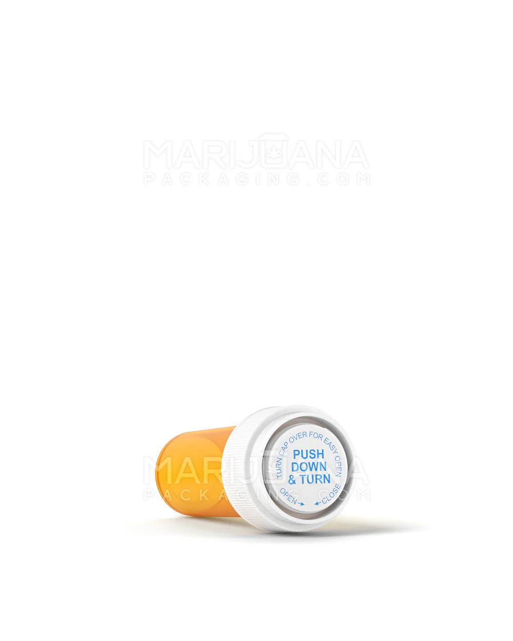 Child Resistant | Amber Reversible Cap Vials | 8dr - 1g - 410 Count - Image 7