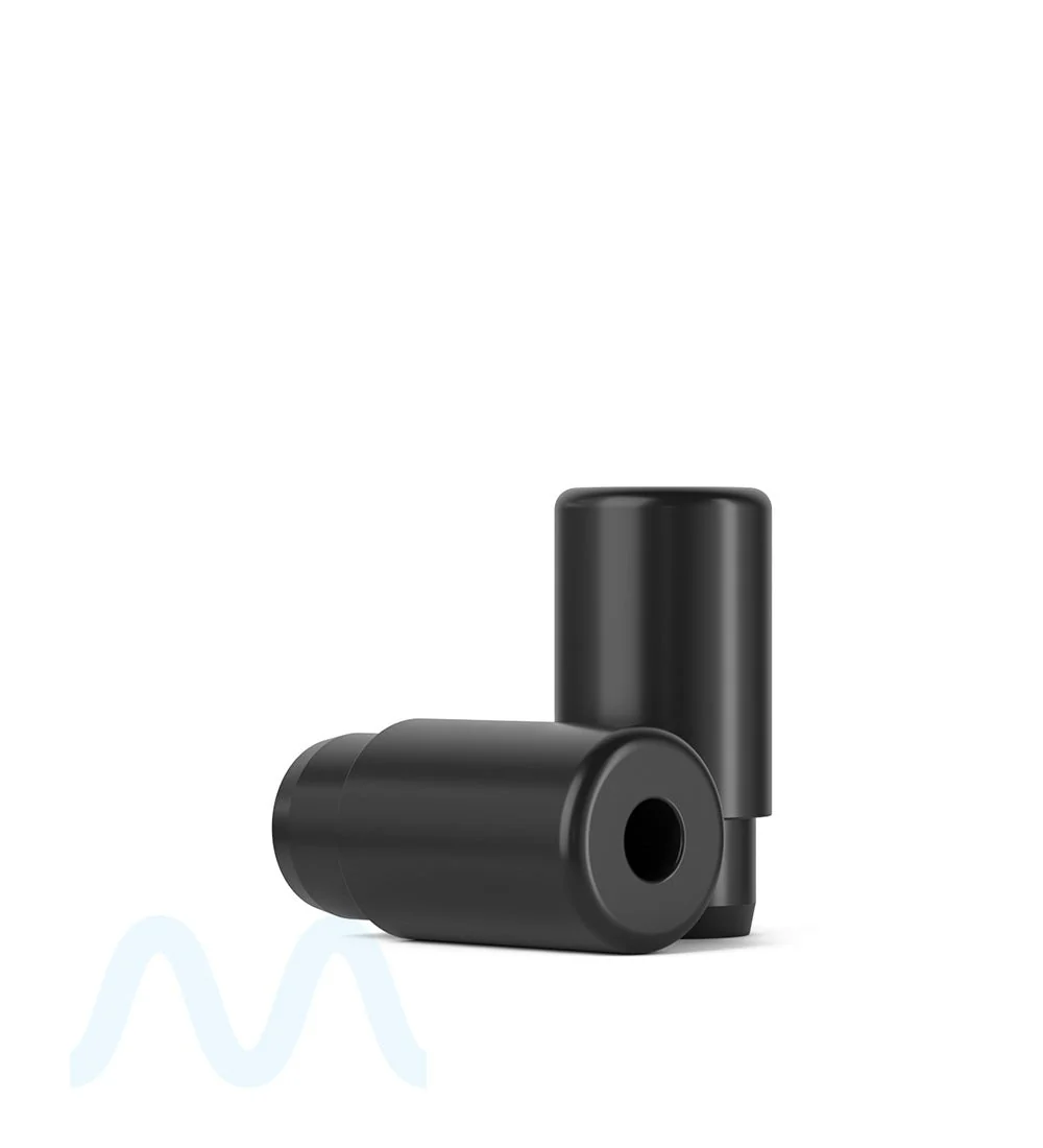 AVD | Barrel Vape Mouthpiece for Plastic Cartridges | Black Plastic - Press On - 600 Count - Image 6