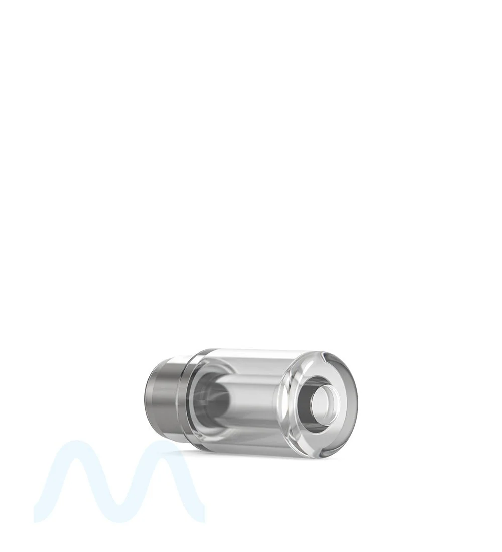 AVD | Round Vape Mouthpiece for Plastic Cartridges | Clear Plastic - Press On - 1200 Count - Image 3