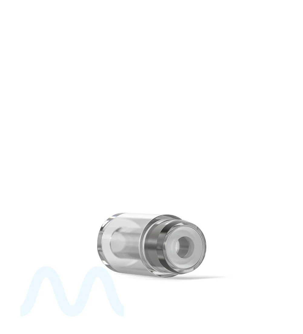 AVD | Round Vape Mouthpiece for Plastic Cartridges | Clear Plastic - Press On - 1200 Count - Image 4