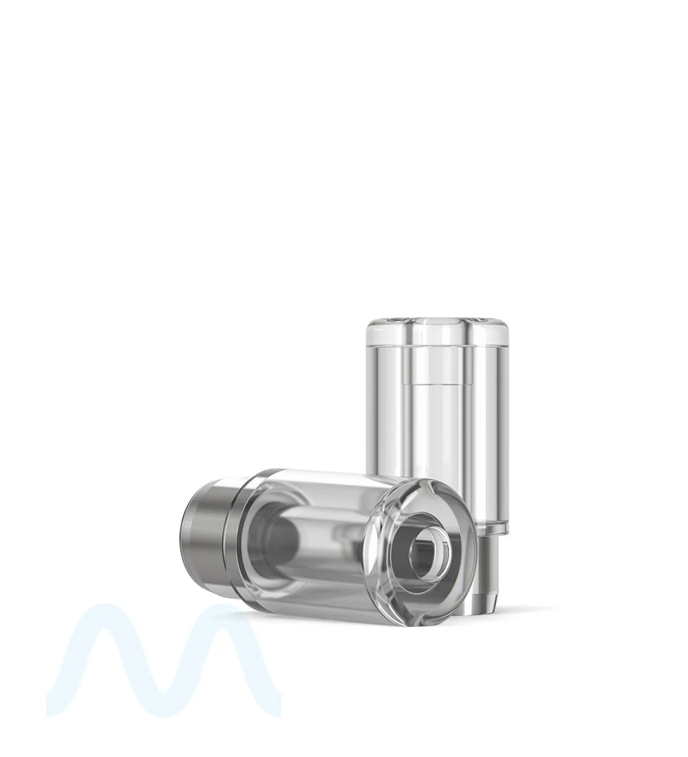 AVD | Round Vape Mouthpiece for Plastic Cartridges | Clear Plastic - Press On - 1200 Count - Image 6