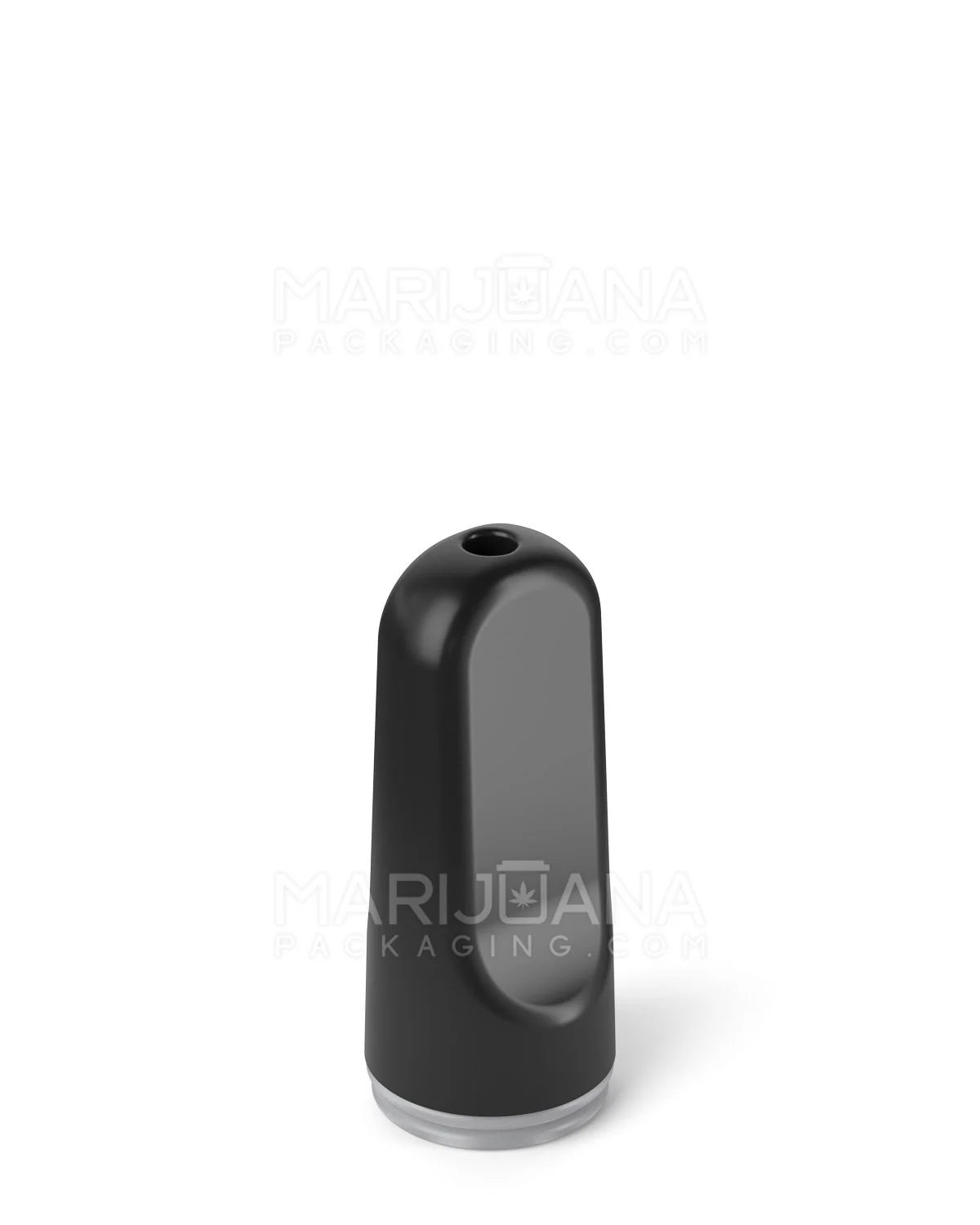AVD | Flat Vape Mouthpiece for GoodCarts Glass Cartridges | Black Ceramic - Screw On - 600 Count - Image 4