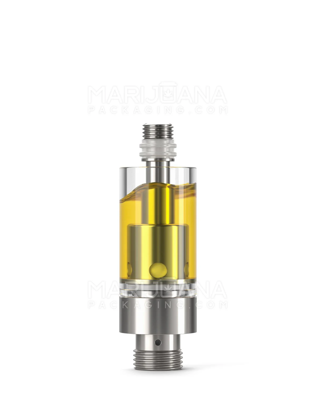 AVD | Glass Vape Cartridge with 2mm Aperture | 0.5mL - Screw On - 1200 Count - Image 2
