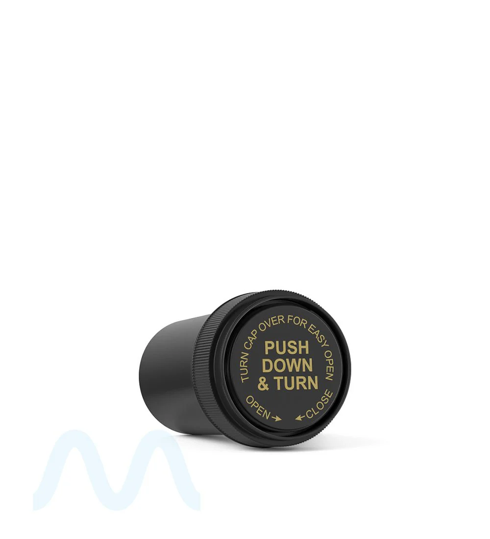 Child Resistant | Black Reversible Cap Vials | 20dr - 3.5g - 240 Count - Image 7