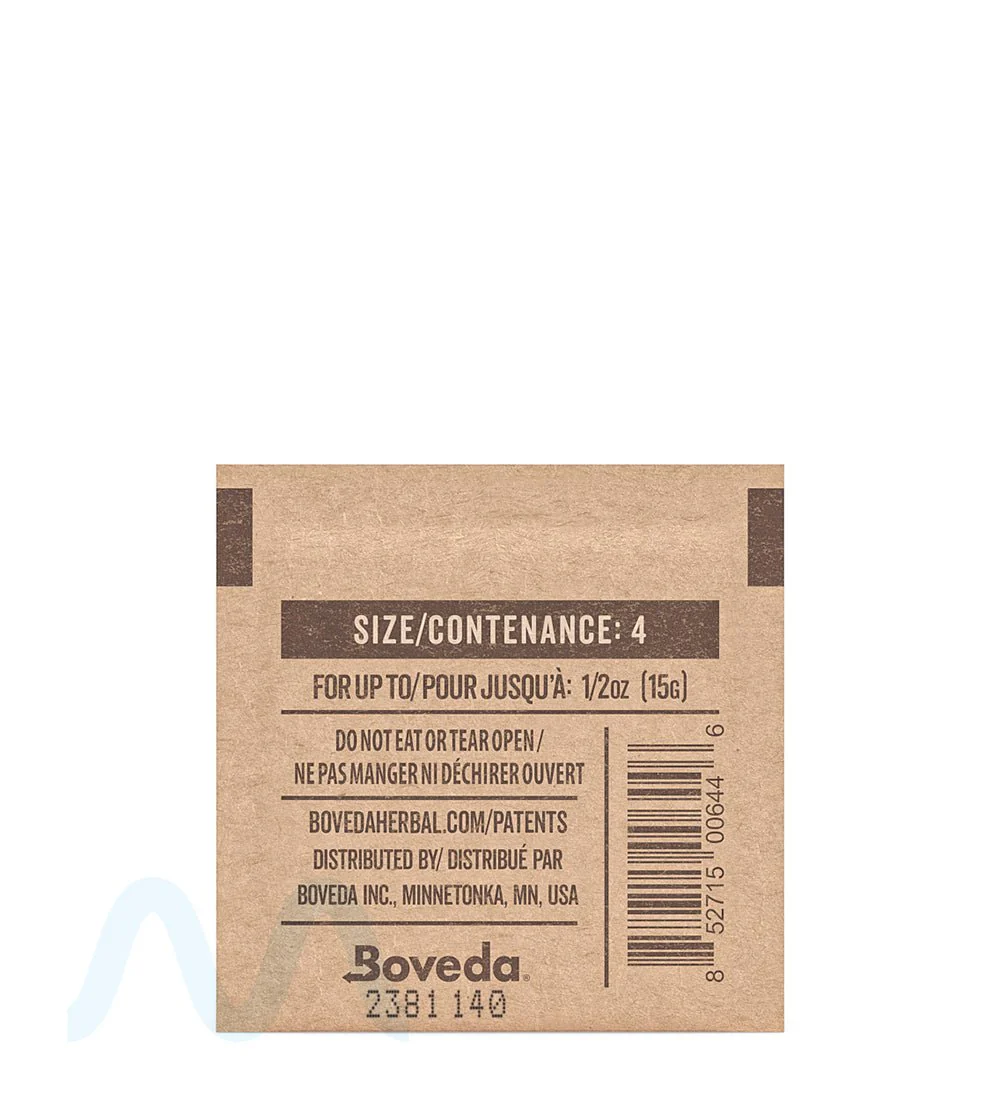 BOVEDA | Humidity Control Packs | 4 Grams - 58% - 125 Count - Image 2