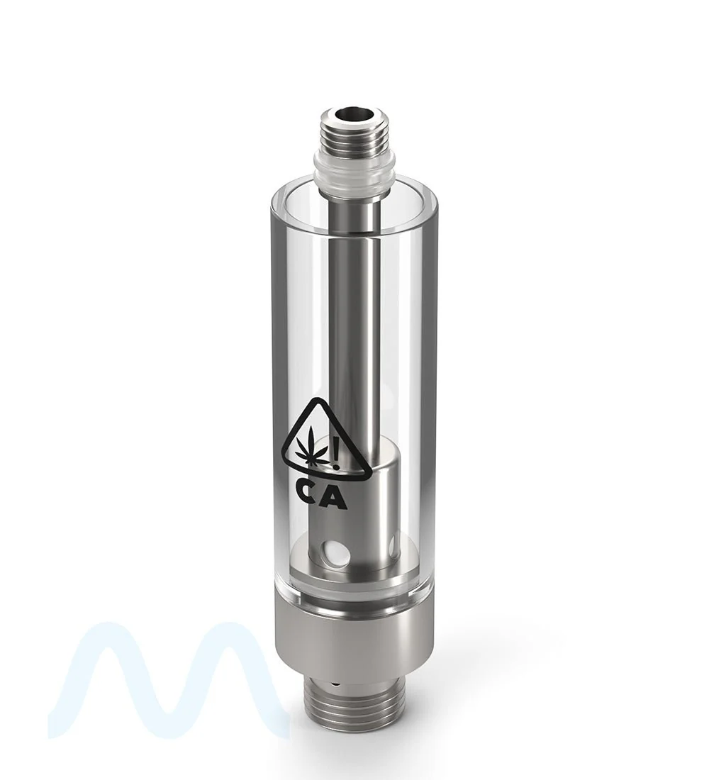 AVD California Universal Symbol | Glass Vape Cartridge with 2mm Aperture | 1mL - Screw On - 1200 Count - Image 3