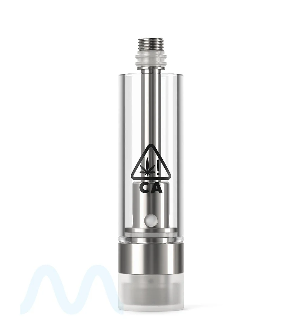 AVD California Universal Symbol | Glass Vape Cartridge with 2mm Aperture | 1mL - Screw On - 1200 Count - Image 6