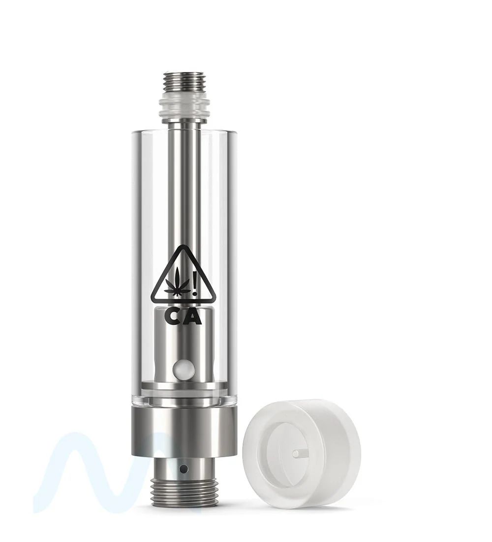 AVD California Universal Symbol | Glass Vape Cartridge with 2mm Aperture | 1mL - Screw On - 1200 Count - Image 7