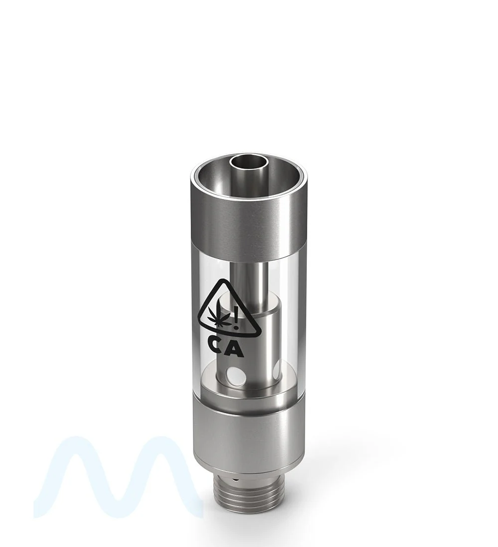 AVD California Universal Symbol | Plastic Vape Cartridge with 2mm Aperture | 0.5mL - Press On - 1200 Count - Image 3