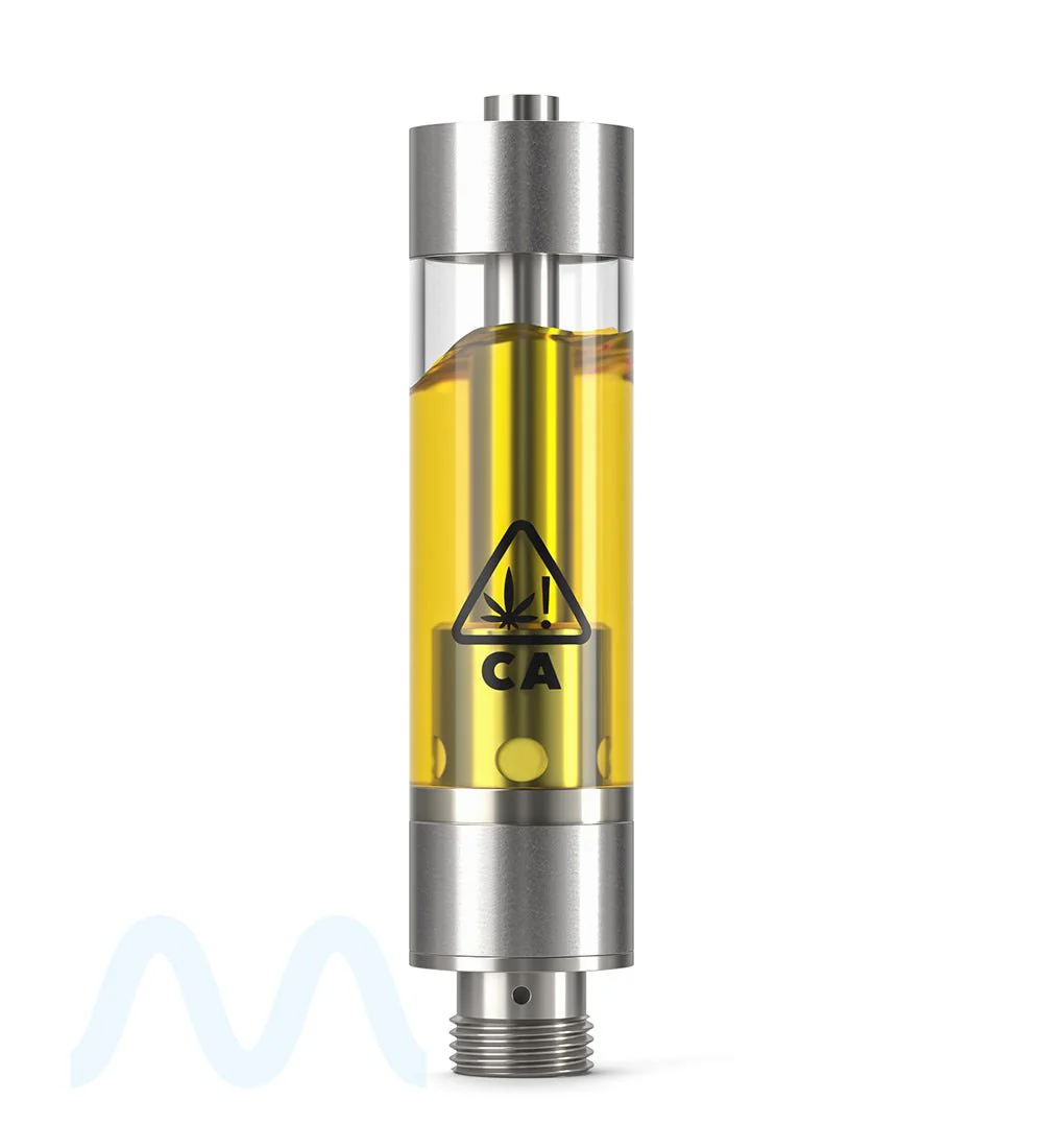 AVD California Universal Symbol | Plastic Vape Cartridge with 2mm Aperture | 1mL - Press On - 1200 Count - Image 2