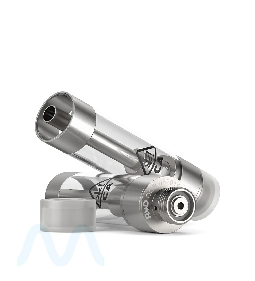 AVD California Universal Symbol | Plastic Vape Cartridge with 2mm Aperture | 1mL - Press On - 1200 Count - Image 8