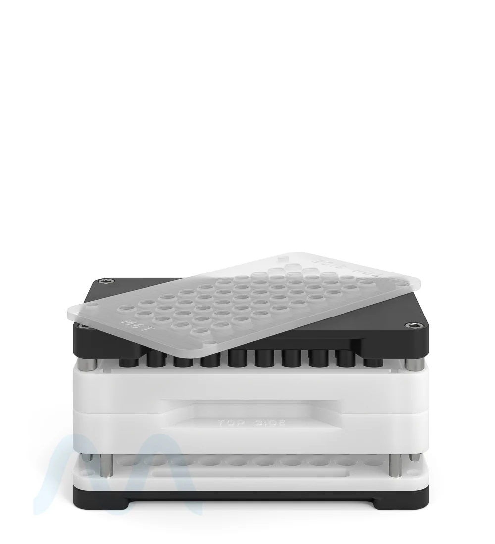 CCELL | Closing Jig Tray For M6T 1mL Cartridges | Fills 50 Count