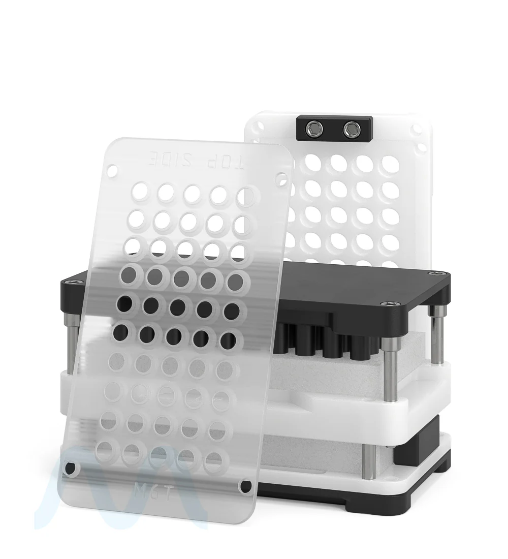 CCELL | Closing Jig Tray For M6T 1mL Cartridges | Fills 50 Count - Image 5