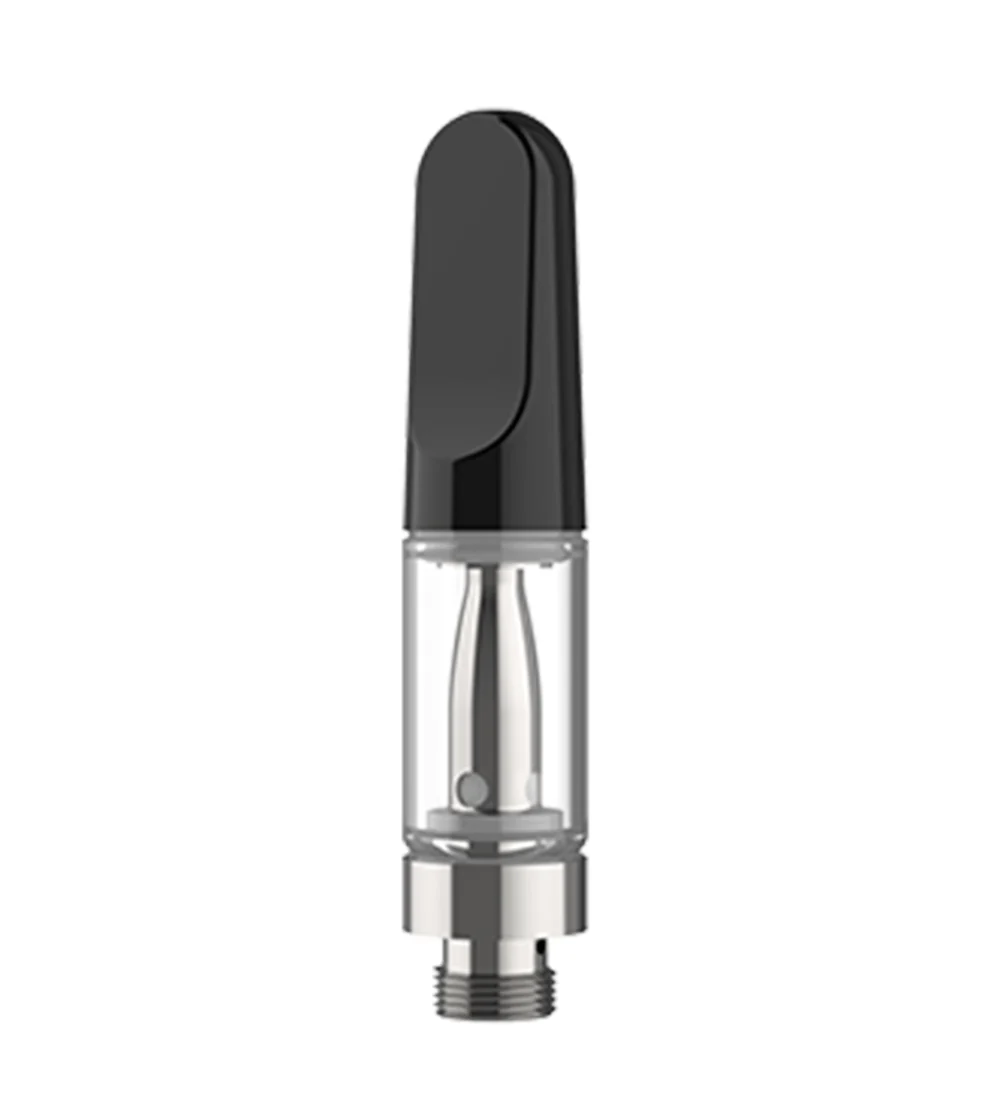 CCELL TH2-EVO Glass Vape Cartridge with Black Plastic Mouthpiece | 0.5mL - Snap Fit | Sample