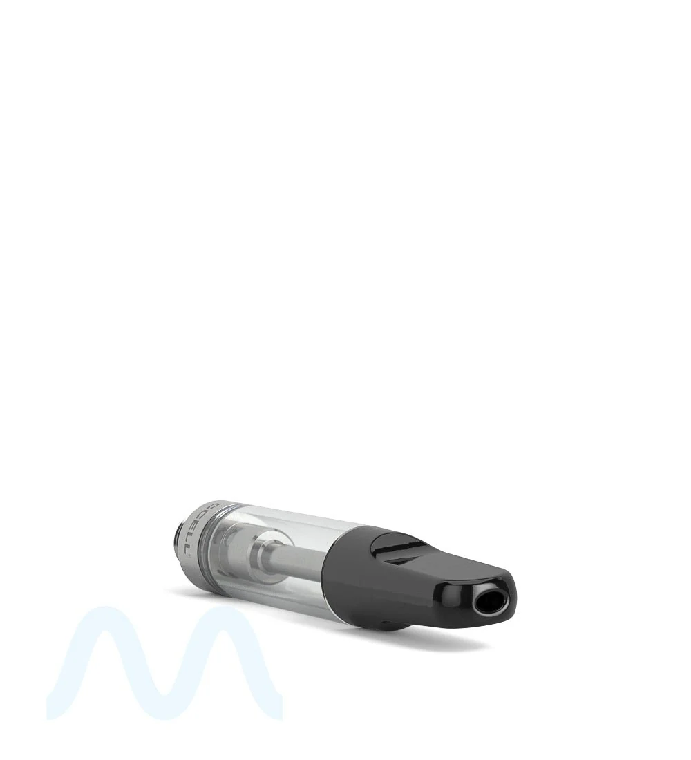 CCELL | TH2-SE Glass Vape Cartridge with Black Ceramic Mouthpiece | 1mL - Snap Fit - 100 Count - Image 4