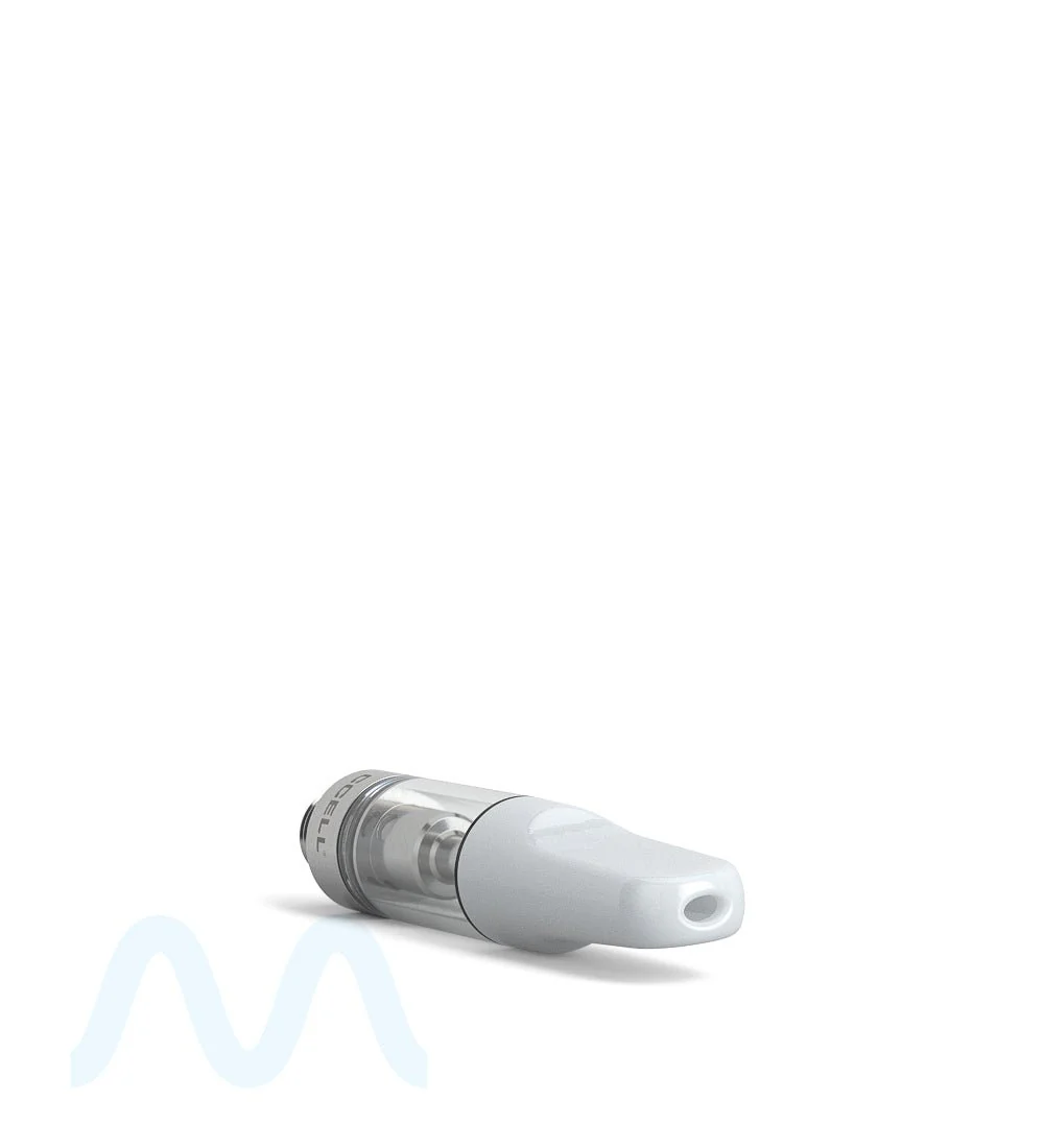 CCELL | TH2-SE Therma Plastic Vape Cartridge with White Plastic Mouthpiece | 0.5mL - Snap Fit - 100 Count - Image 4