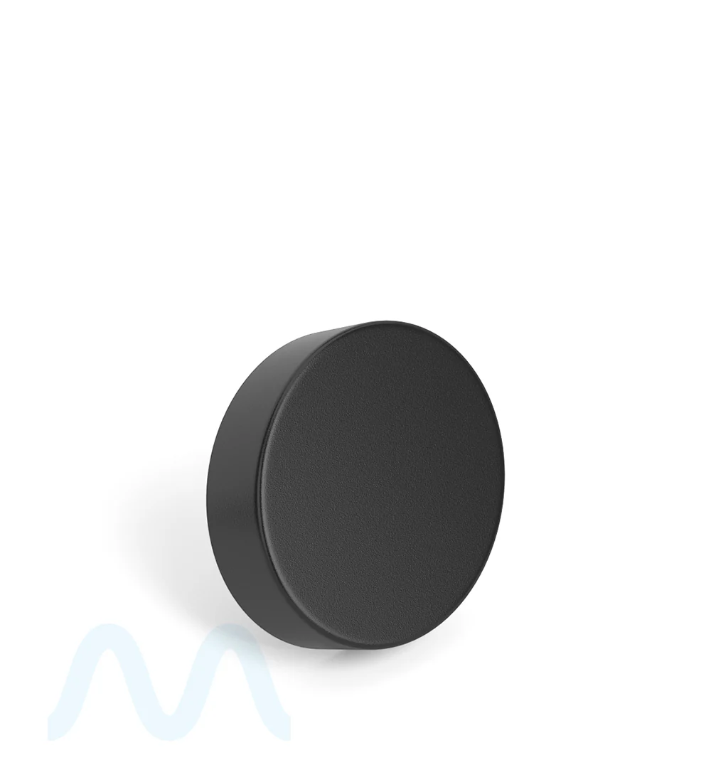 Child Resistant | Clear Glass Oval Concentrate Jar w/ Black Cap | 45mm - 5mL - 240 Count - Image 11