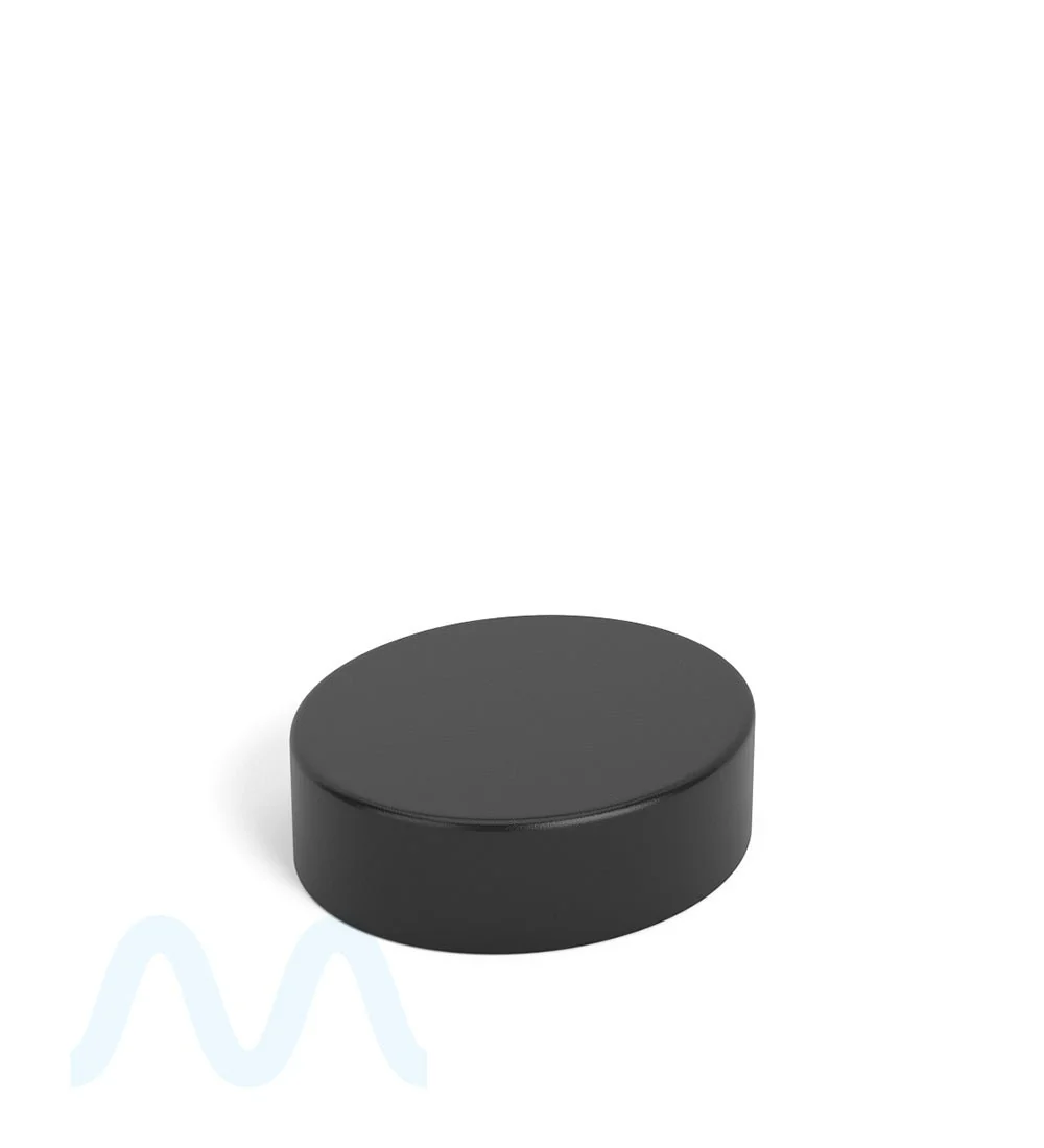 Child Resistant | Clear Glass Oval Concentrate Jar w/ Black Cap | 45mm - 5mL - 240 Count - Image 9