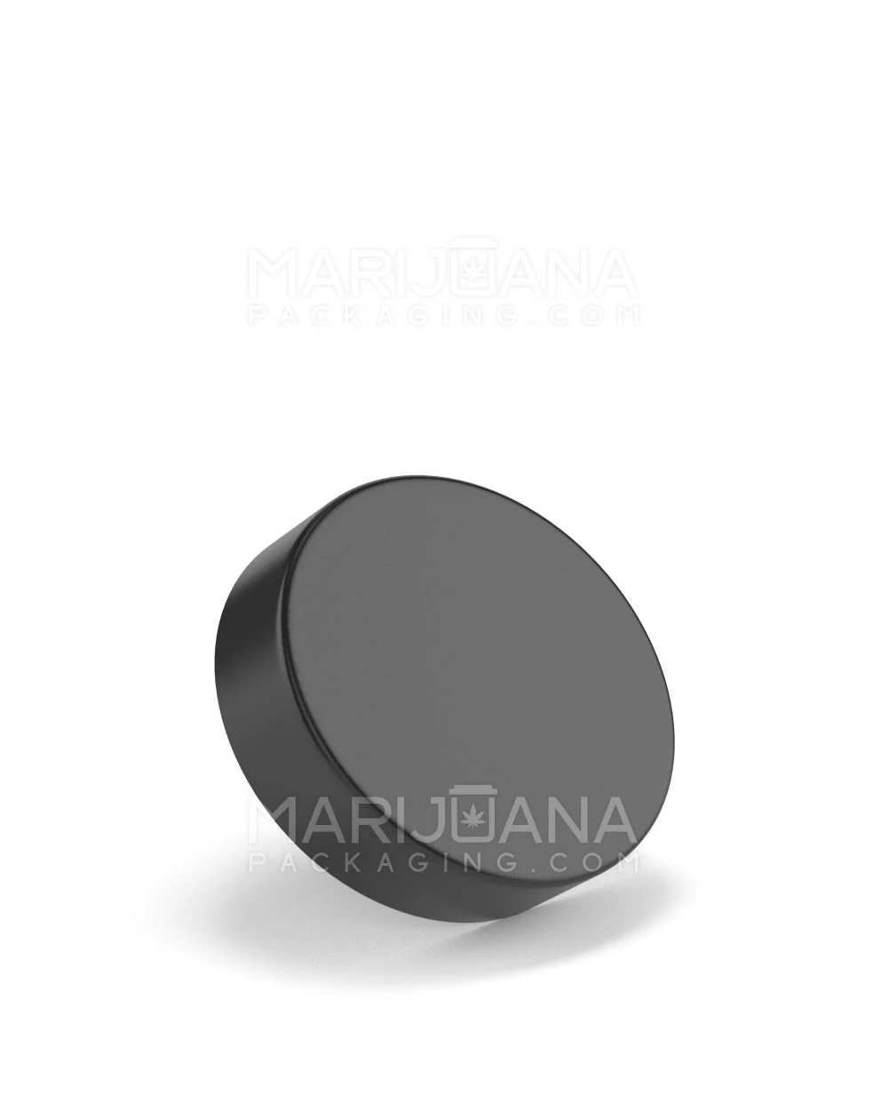 Child Resistant Clear Glass Oval Concentrate Jar w/ Black Cap | 45mm - 5mL | Sample - Image 7