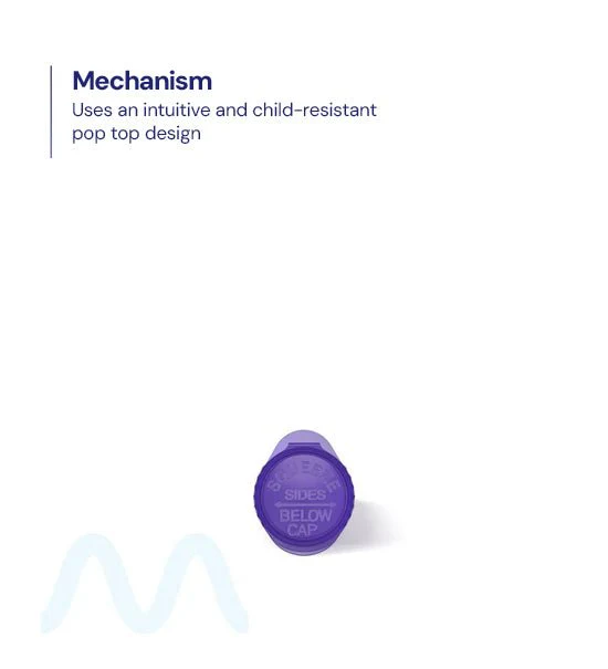 Child Resistant | King Size Pop Top Translucent Plastic Pre-Roll Tubes | 116mm - Purple - 1000 Count - Image 8