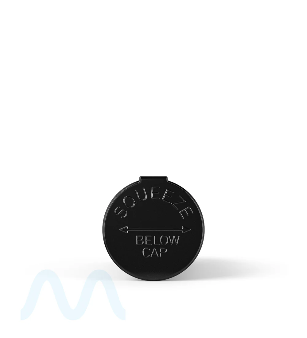 Child Resistant | Opaque Black Pop Top Bottles | 13dr - 2g - 315 Count - Image 4