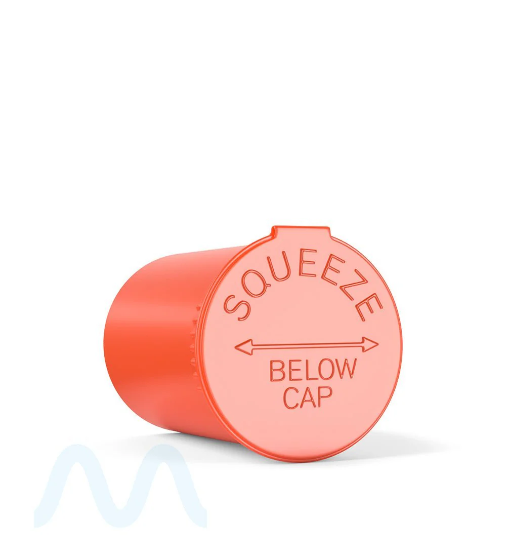 Child Resistant Opaque Strawberry Pop Top PCR Bottles | 30dr - 7g | Sample - Image 3
