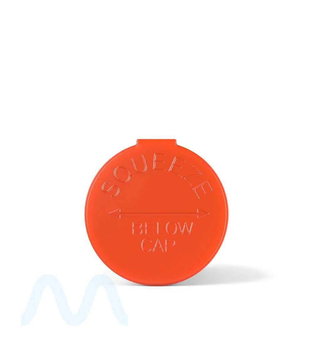 Child Resistant Opaque Strawberry Pop Top PCR Bottles | 30dr - 7g | Sample - Image 4