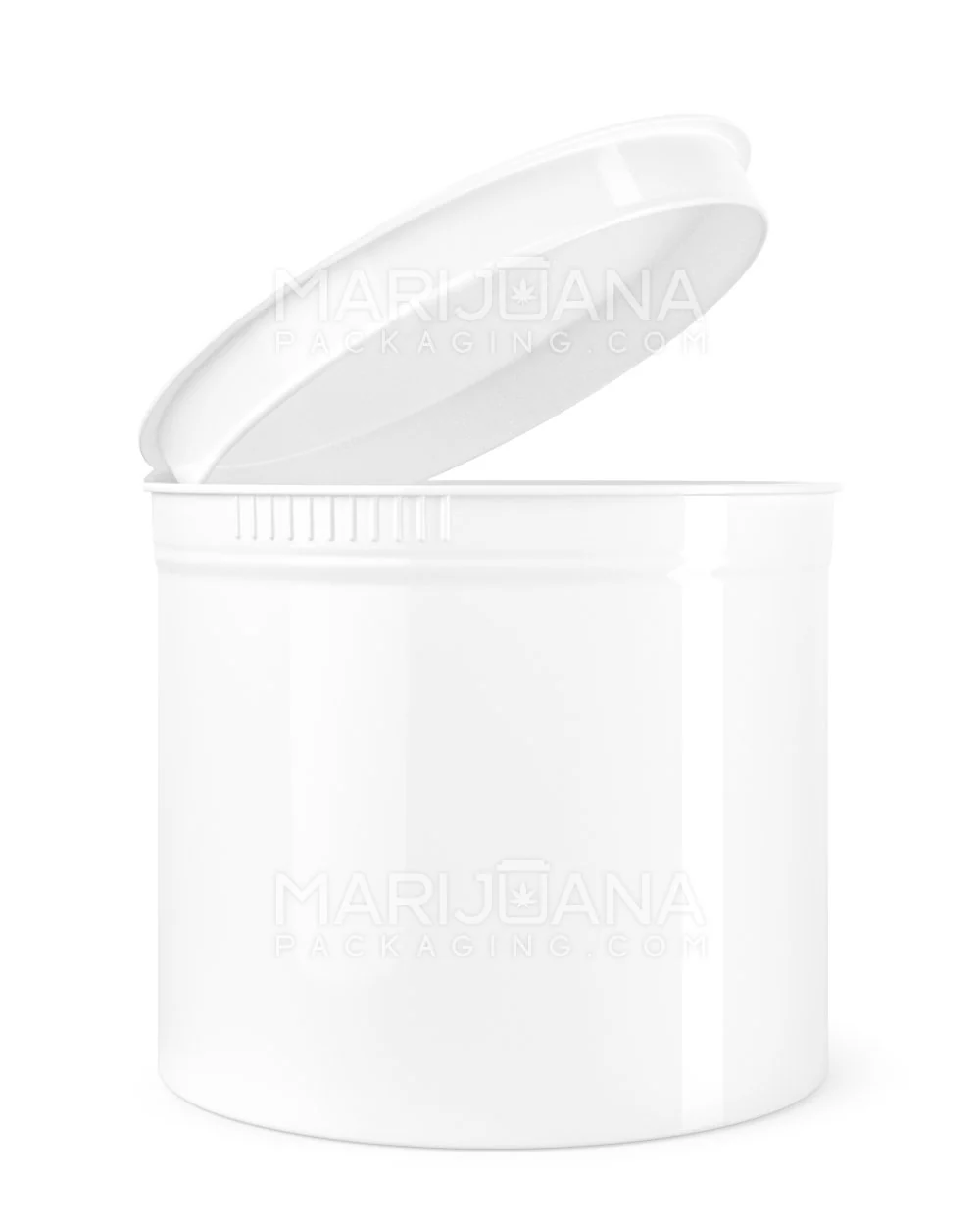 Child Resistant Opaque White Pop Top Bottles | 90dr - 28g | Sample