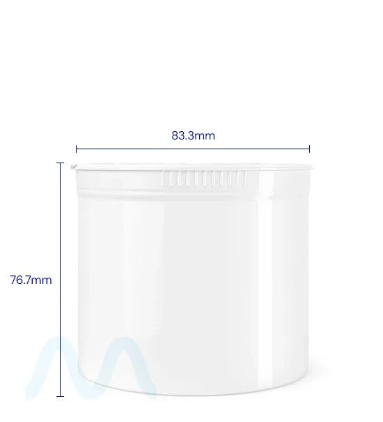Child Resistant | Opaque White Pop Top Bottles | 90dr - 28g - 60 Count - Image 4