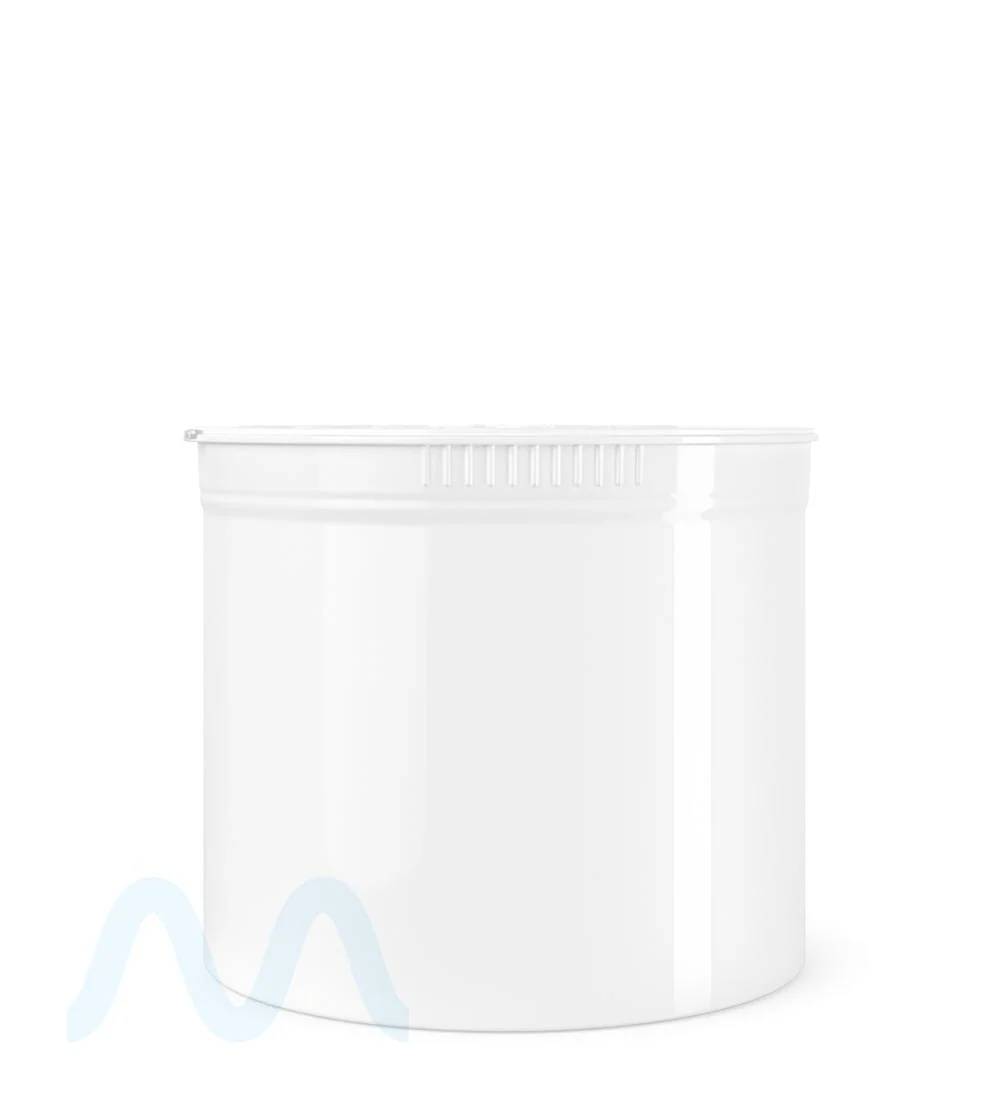 Child Resistant | Opaque White Pop Top Bottles | 90dr - 28g - 64 Count - Image 2