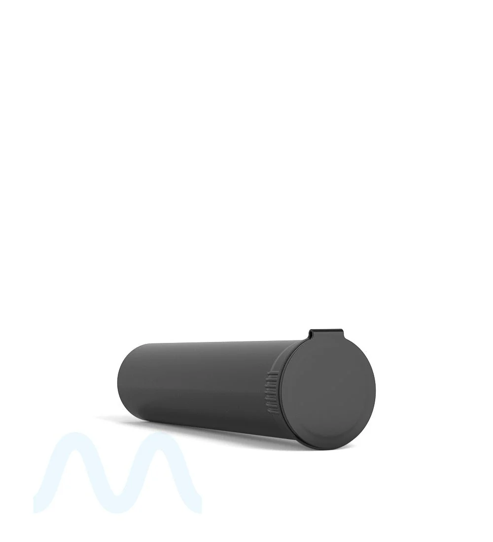 Child Resistant | Pop Top Opaque Plastic Pre-Roll BiTubes | 88mm - Black - 900 Count - Image 3
