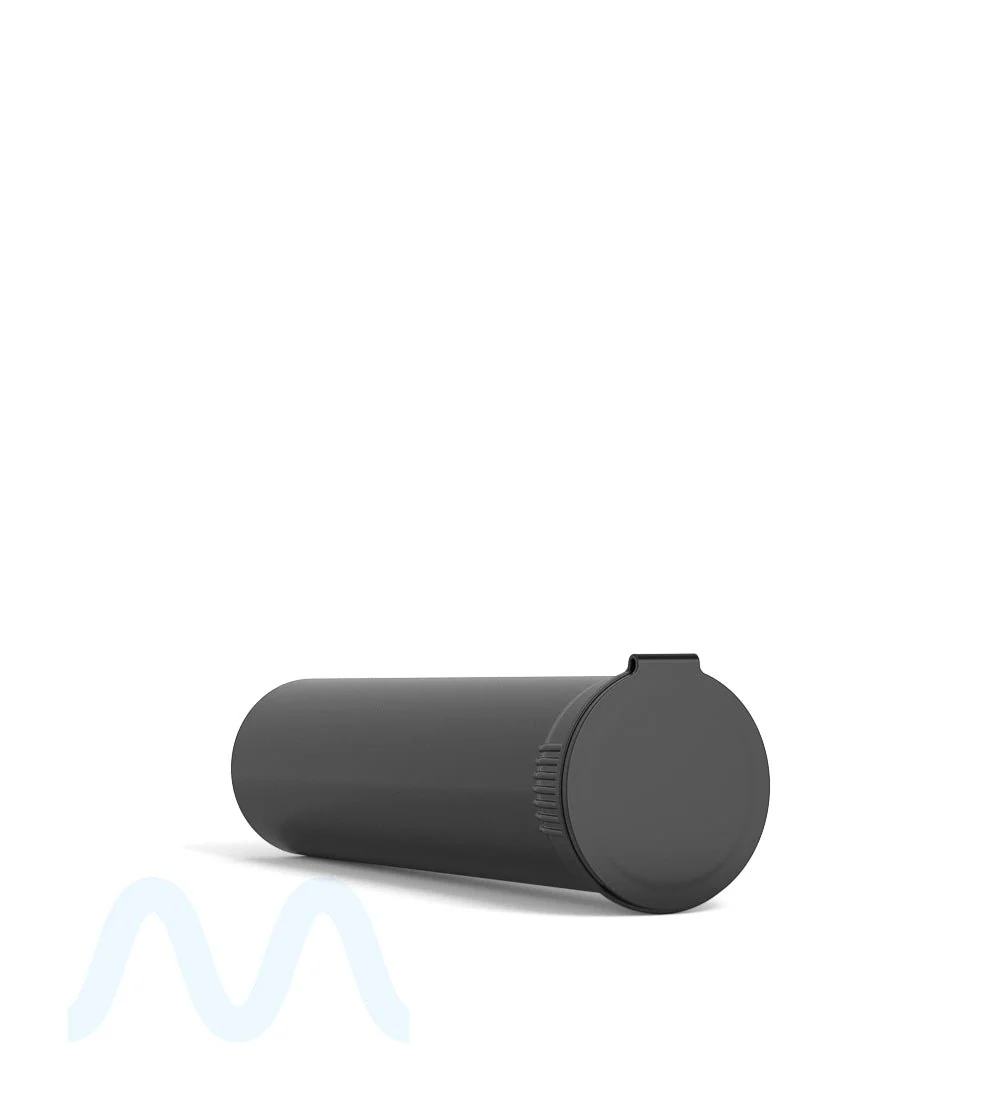 Child Resistant | Pop Top Opaque Plastic Pre-Roll TriTubes | 88mm - Black - 900 Count - Image 3