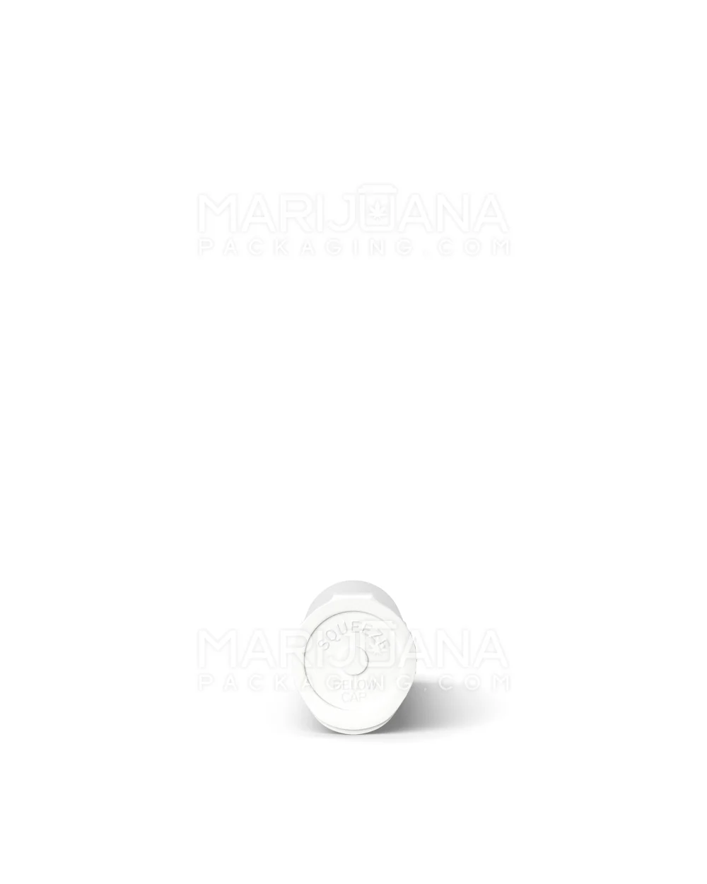 Child Resistant | Pop Top Opaque Plastic Pre-Roll Tubes (Open) | 78mm - White - 1200 Count - Image 5