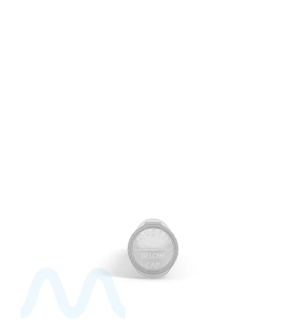 Child Resistant | Pop Top Plastic PCR Pre-Roll Tubes (Open) | 95mm - Clear - 1000 Count - Image 5