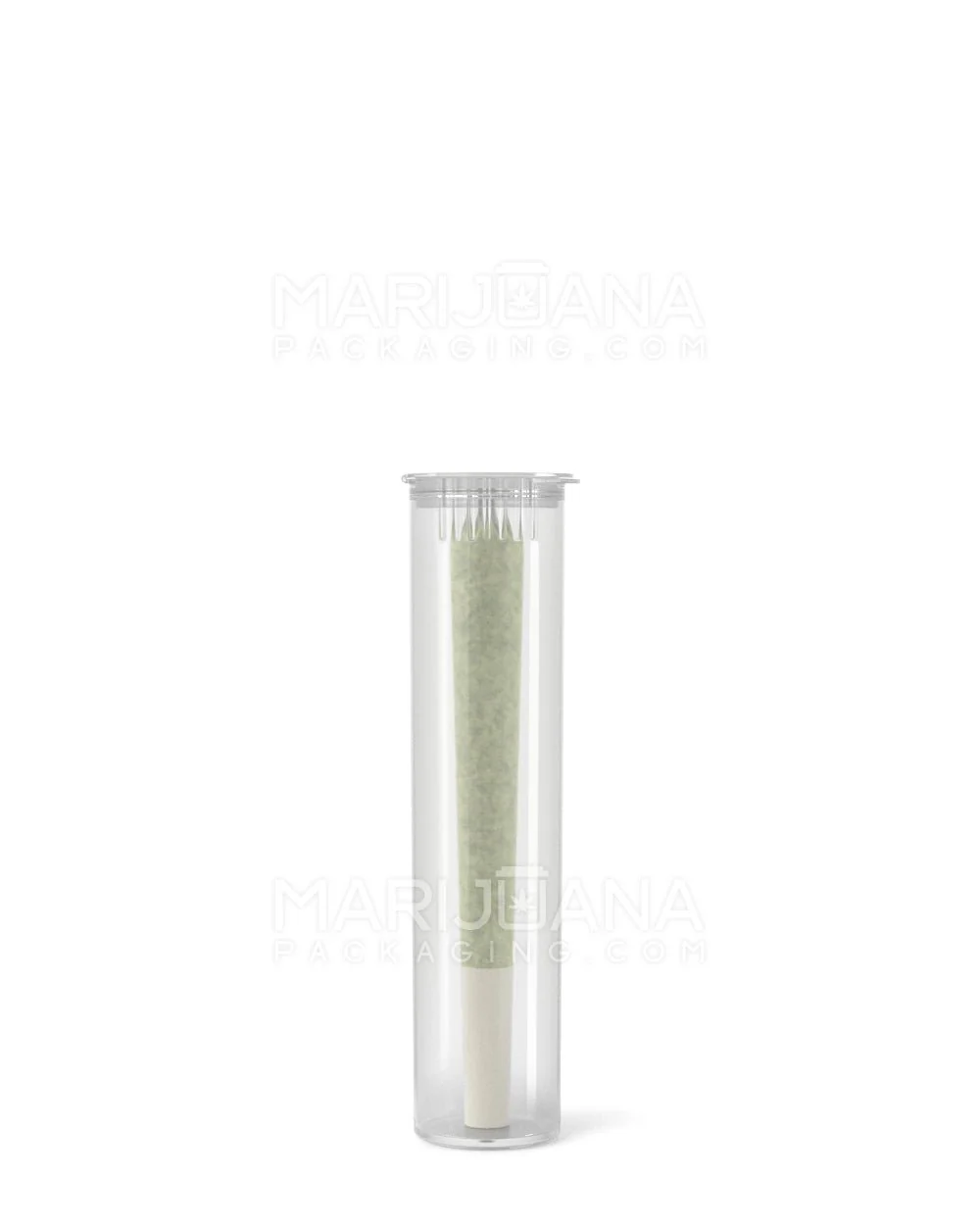 Child Resistant | Pop Top Plastic Pre-Roll Tubes | 80mm - Clear - 1000 Count - Image 9