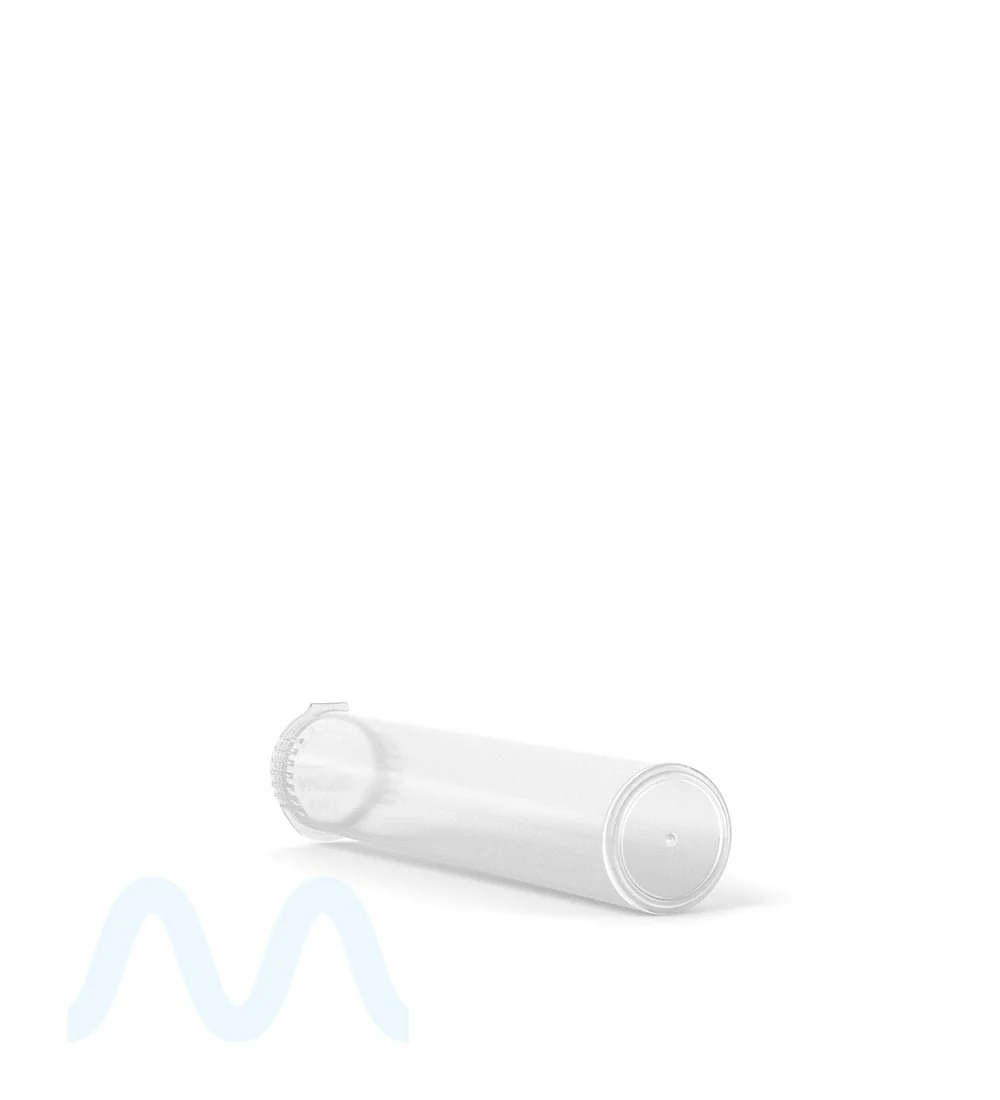 Child Resistant | Pop Top Plastic Pre-Roll Tubes (Open) | 98mm - Clear - 1000 Count - Image 5