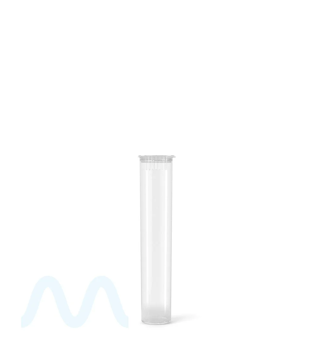 Child Resistant | Pop Top Plastic Pre-Roll Tubes | 70mm - Clear - 1000 Count - Image 3