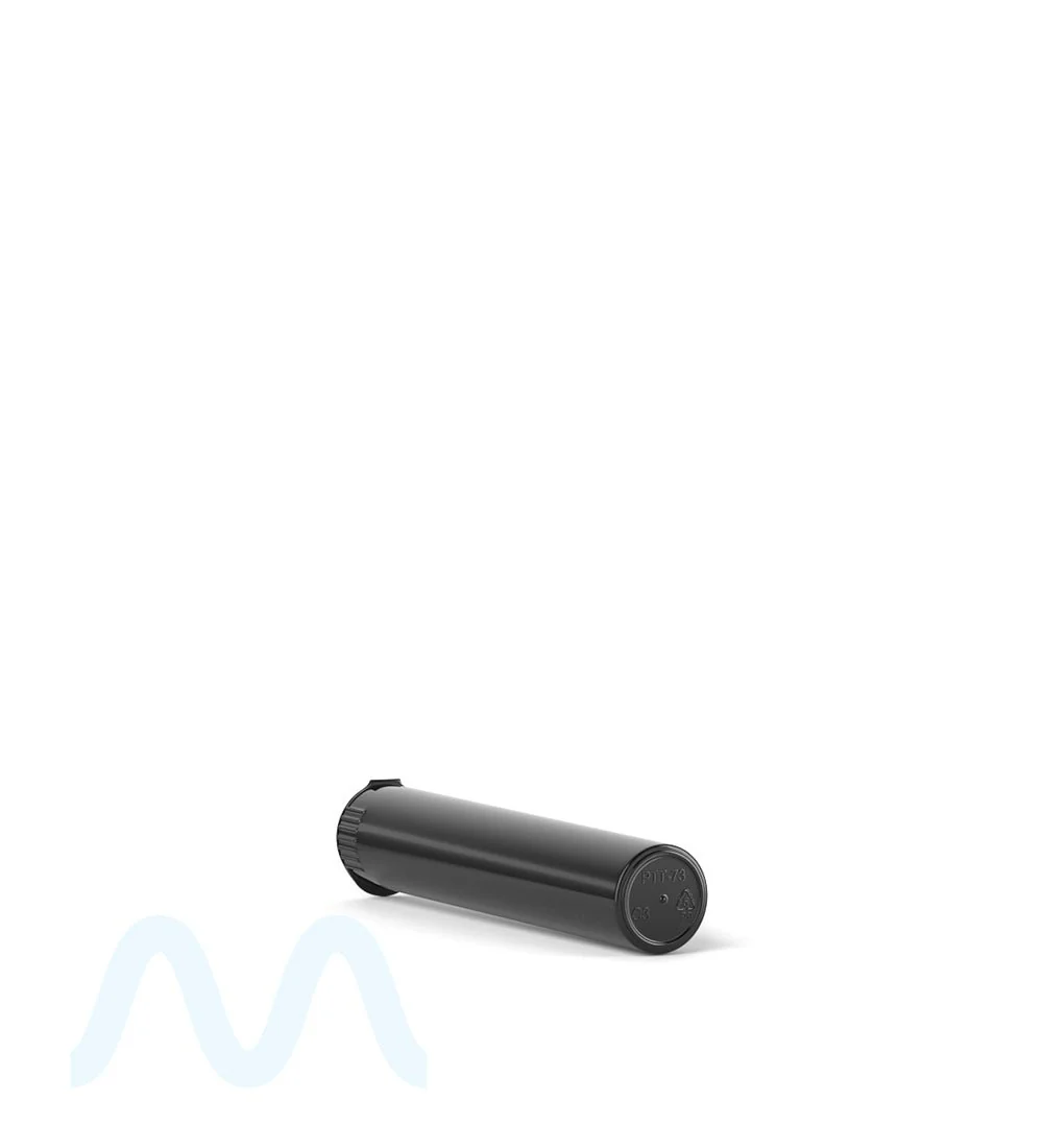 Child Resistant | Pop Top Plastic Opaque Pre-Roll Tubes | 70mm - Black - 1000 Count - Image 5
