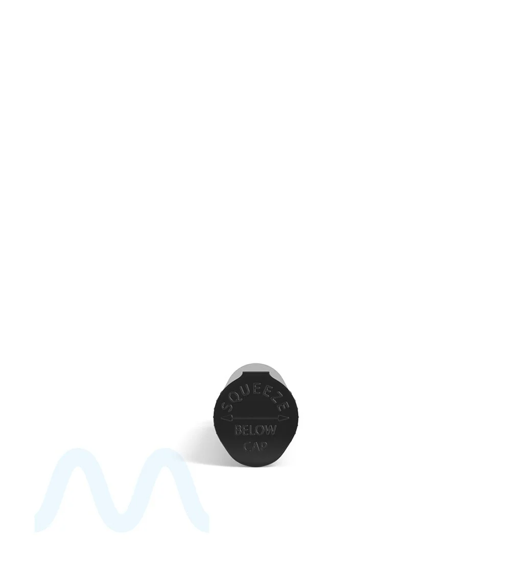 Child Resistant | Pop Top Opaque Plastic Pre-Roll Tubes | 90mm - Black - 1000 Count - Image 5