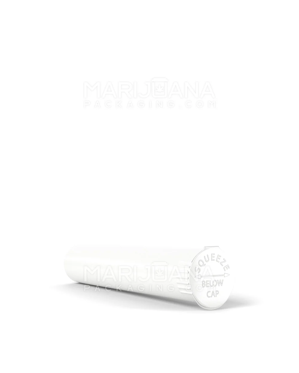 Child Resistant | Pop Top Opaque Plastic Pre-Roll Tubes (Open) | 95mm - White - 1000 Count - Image 5
