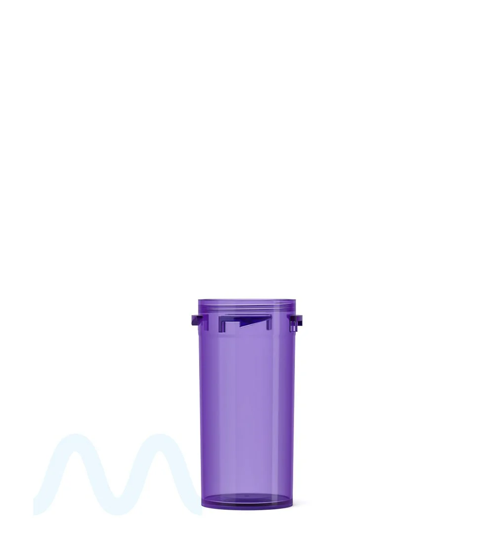 Child Resistant | Purple Reversible Cap PCR Vials | 13dr - 2g - 275 Count - Image 6