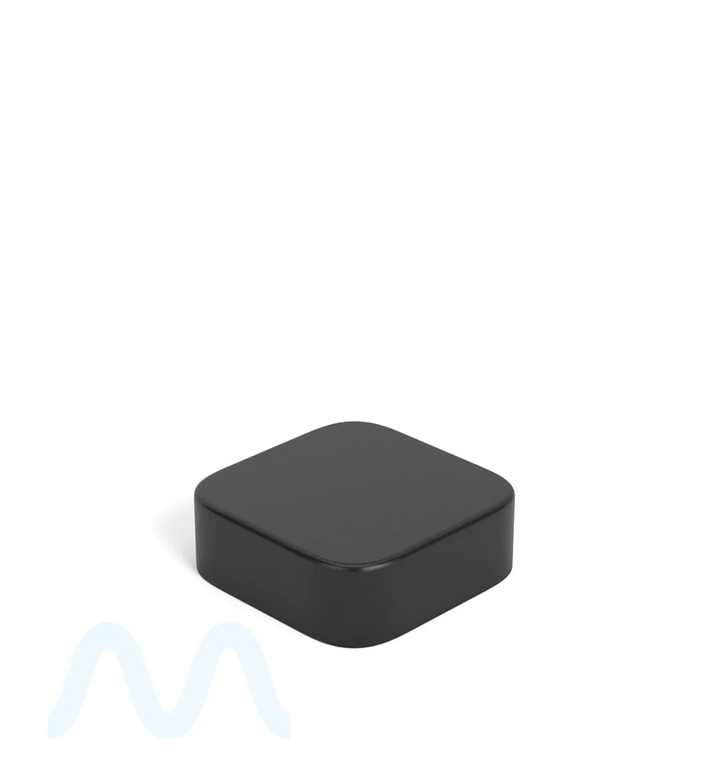Child Resistant | Qube Black Glass Concentrate Jar w/ Black Cap | 32mm - 5mL - 250 Count - Image 10