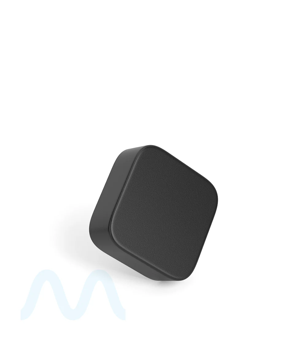 Child Resistant | Qube Black Glass Concentrate Jar w/ Black Cap | 32mm - 5mL - 250 Count - Image 11