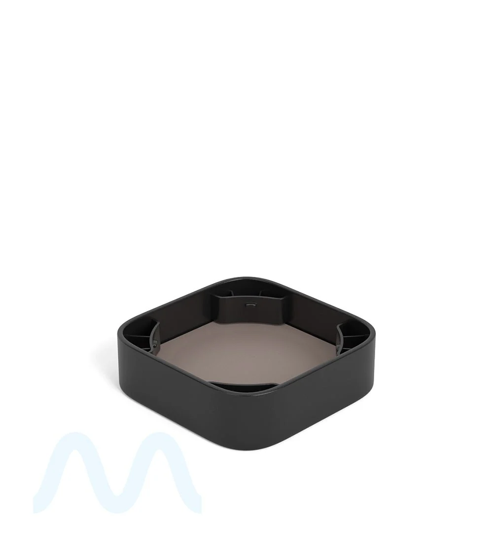 Child Resistant | Qube Clear Glass Concentrate Jar w/ Black Cap | 38mm - 9mL - 250 Count - Image 10