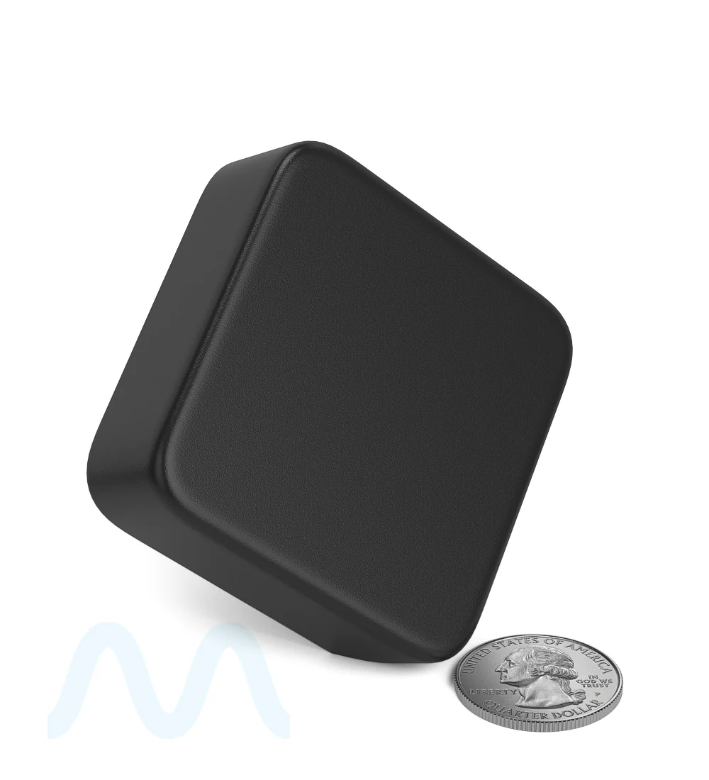 Child Resistant | Square Push Down & Turn Plastic Universal Caps w/ Foam Liner | 50mm - Matte Black - 80 Count - Image 5