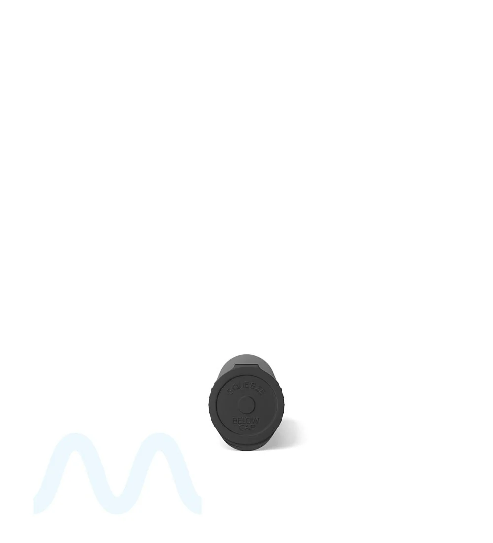 Child Resistant & Sustainable | 100% Biodegradable Pop Top Plastic Pre-Roll Tubes | 95mm - Black - 1000 Count - Image 6
