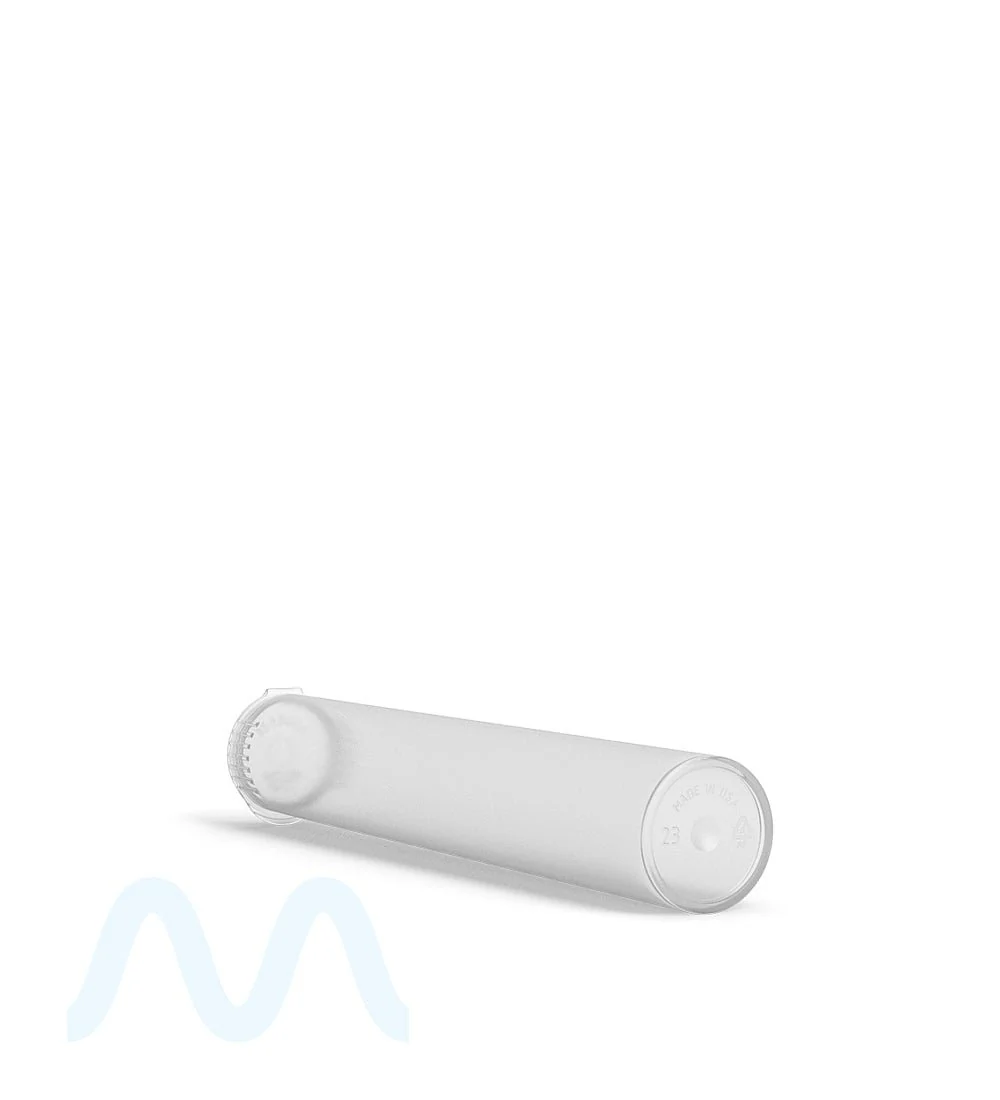 Child Resistant & Sustainable | 100% Biodegradable Pop Top Plastic Pre-Roll Tubes | 116mm - Clear - 1000 Count - Image 4